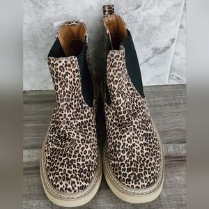 Women's Animal Print Booties